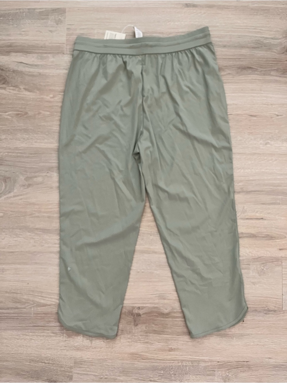 NWT Halara Mid Rise Drawstring Curved Hem Quick Dry Golf Tapered Pants - Large - Picture 6 of 7